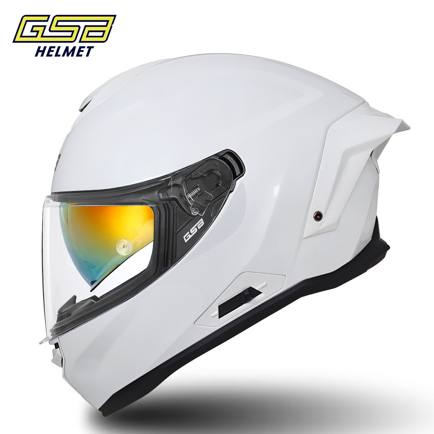 GSB T80 Full Face Motorcycle H - Dual Visor Motorcycle Racing Helmet recension och pris