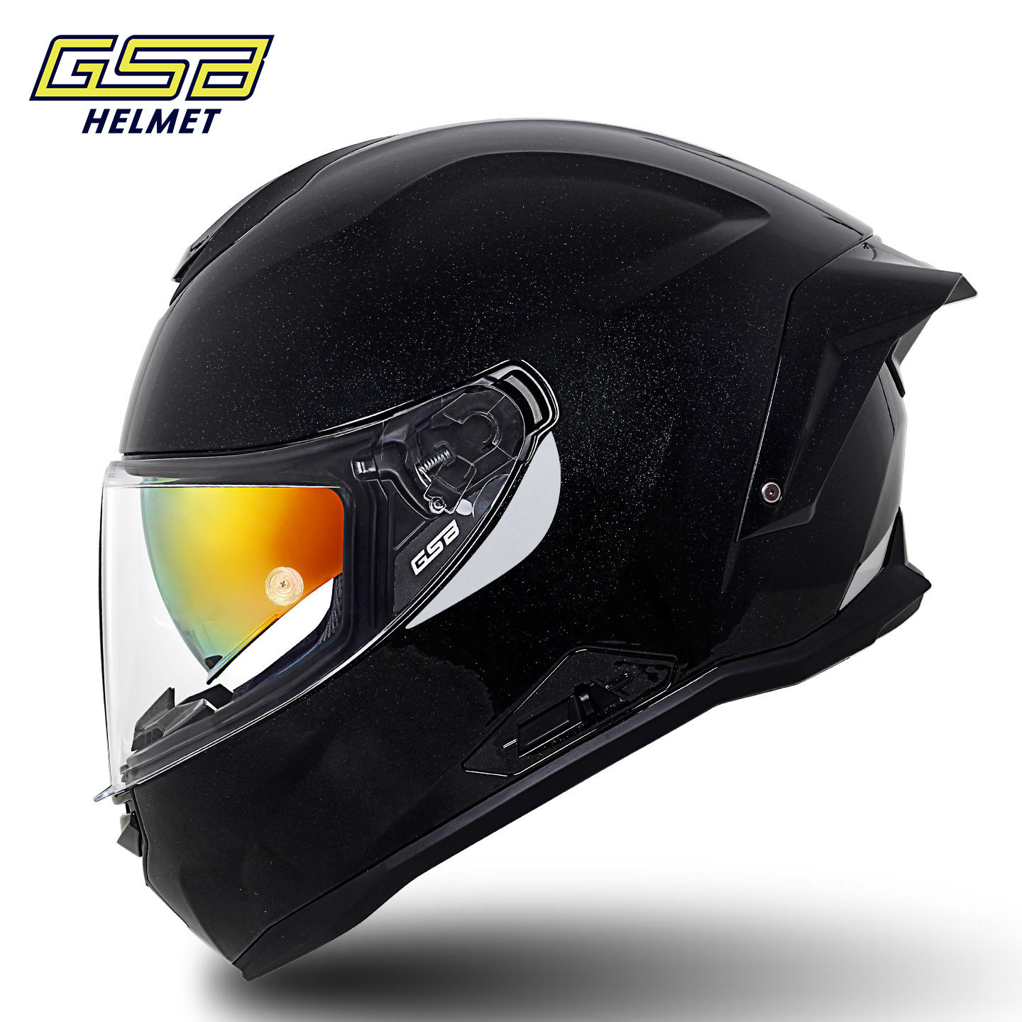 GSB T80 Full Face Motorcycle H - Dual Visor Motorcycle Racing Helmet recension och pris