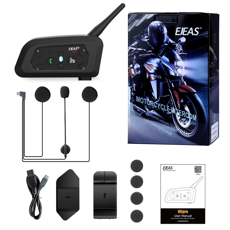 NewEjeas V6 Pro Full Duplex Mo - Motorcycle Helmets recension och pris