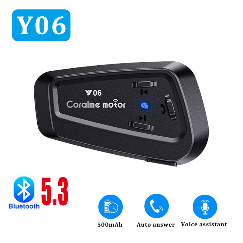 Y06 Motorcycle Helmet Bluetoot - Full Face Motorcycle Helmet With Bluetooth recension och pris