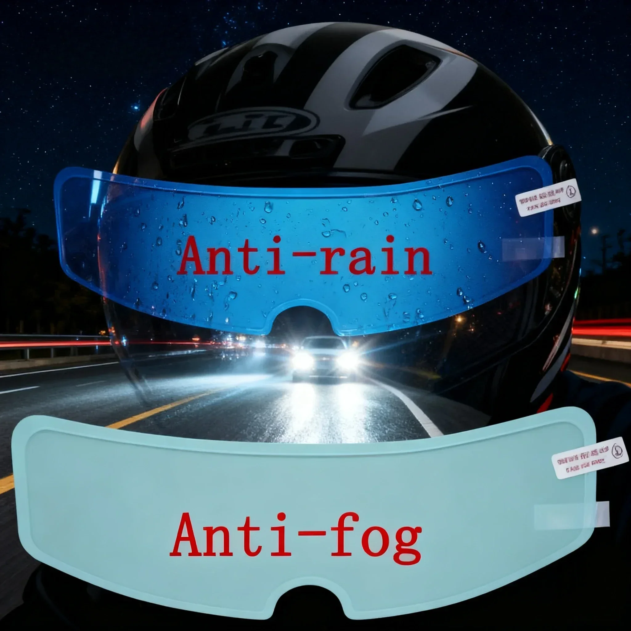 1/4PCS Motorcycle Helmet Clear - Motorcycle Helmets recension och pris