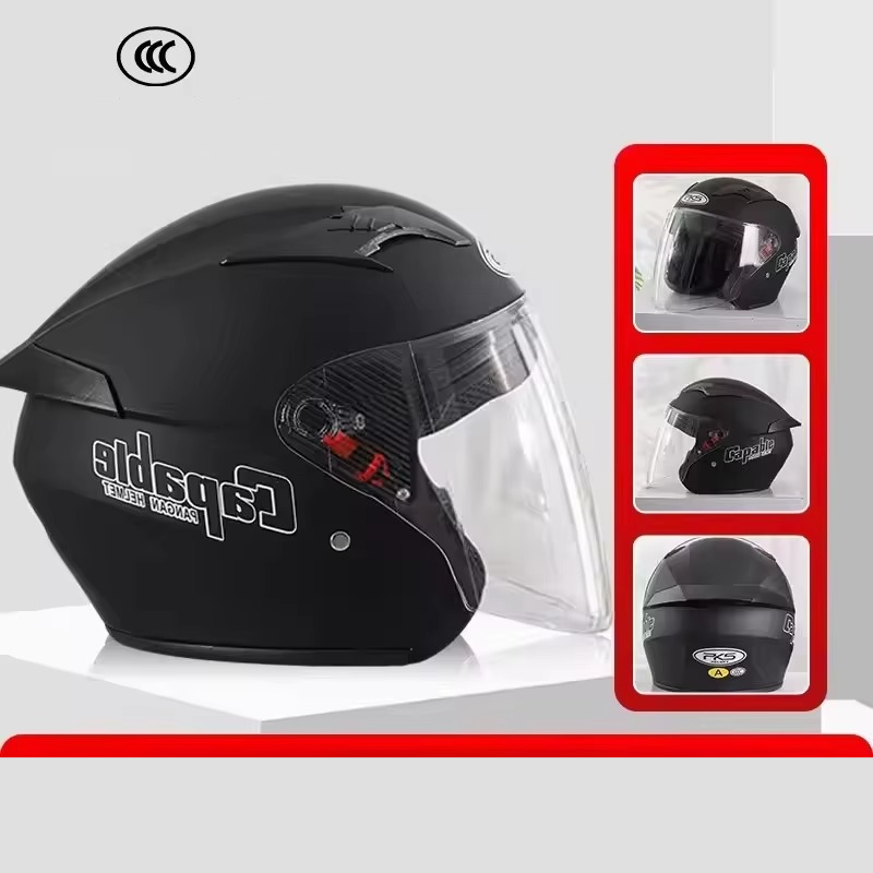 Large Motorcycle Helmet Men's  - Dual Visor Motorcycle Racing Helmet recension och pris