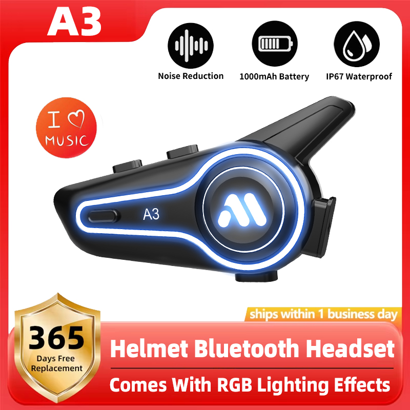New A3 Motorcycle Helmet Bluet - Full Face Motorcycle Helmet With Bluetooth recension och pris