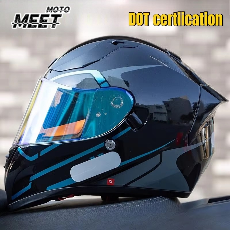 FOR TORC T18 Motorcycle Helmet - Modular Flip Up Motorcycle Helmet Dot Approved recension och pris