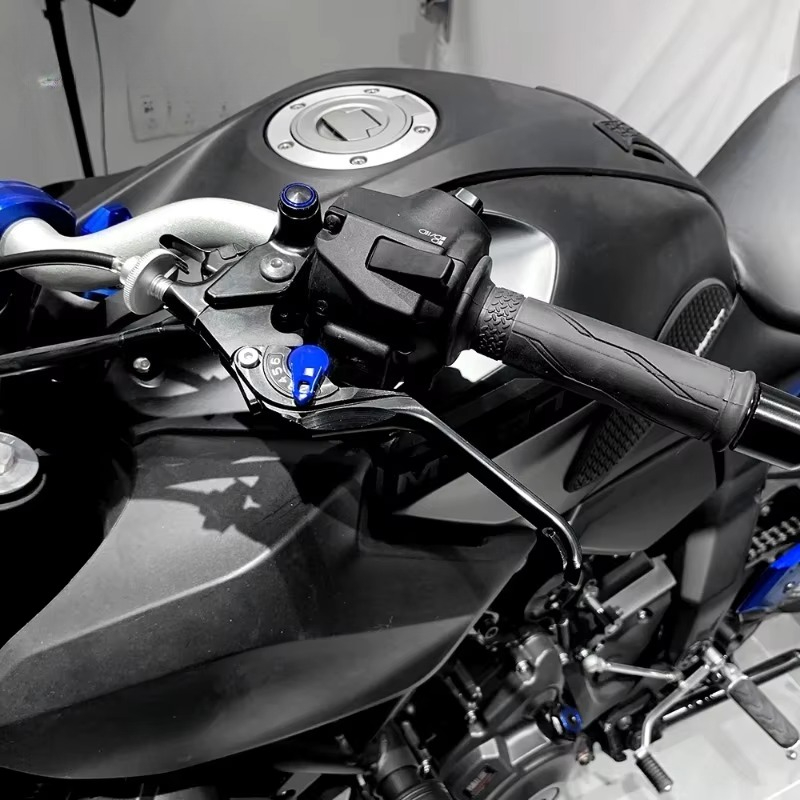 New For Yamaha MT07 2025 2026  - Cnc Aluminum Adjustable Brake Clutch Levers recension och pris